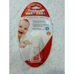 Brush Buddies Baby Care Finger Toothbrush Clear Soft Bristle 0-3 Years 00515-144